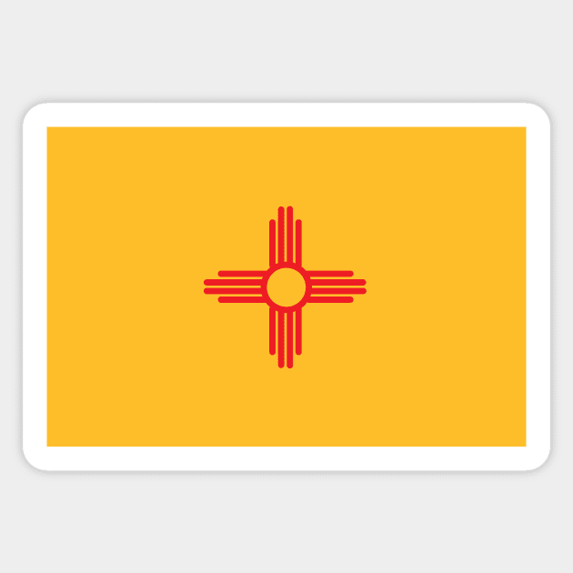 New Mexico State Flag Sticker by stayfrostybro